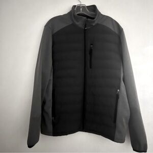 32 Degrees Heat Black & Gray Men Jacket Sz L